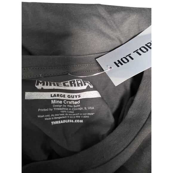 2010's Minecraft Shirt Lot NWT Men'sSize Large Tees Gamer Classic Street Graphic - Picture 2 of 10